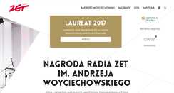 Desktop Screenshot of nagrodawoyciechowskiego.pl